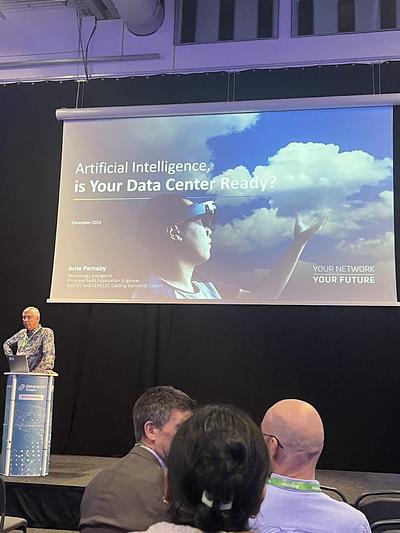 Presentation at conference on AI and Data Centers