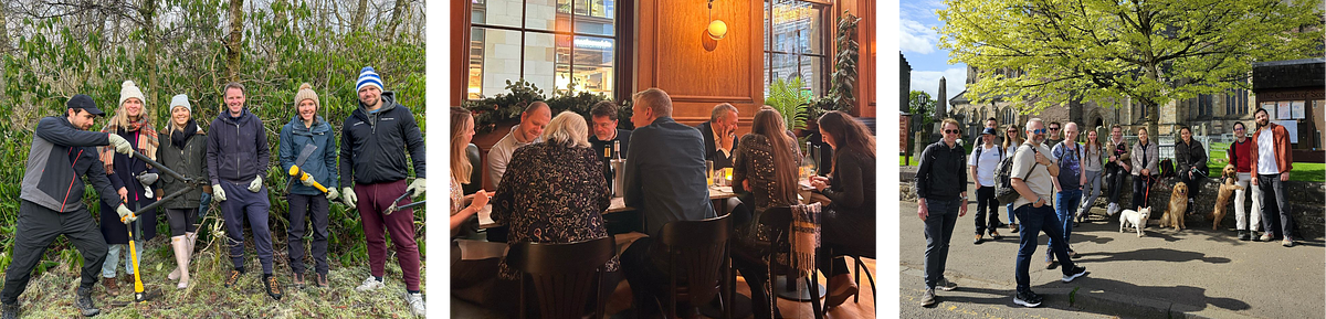 FarrPoint team social pictures