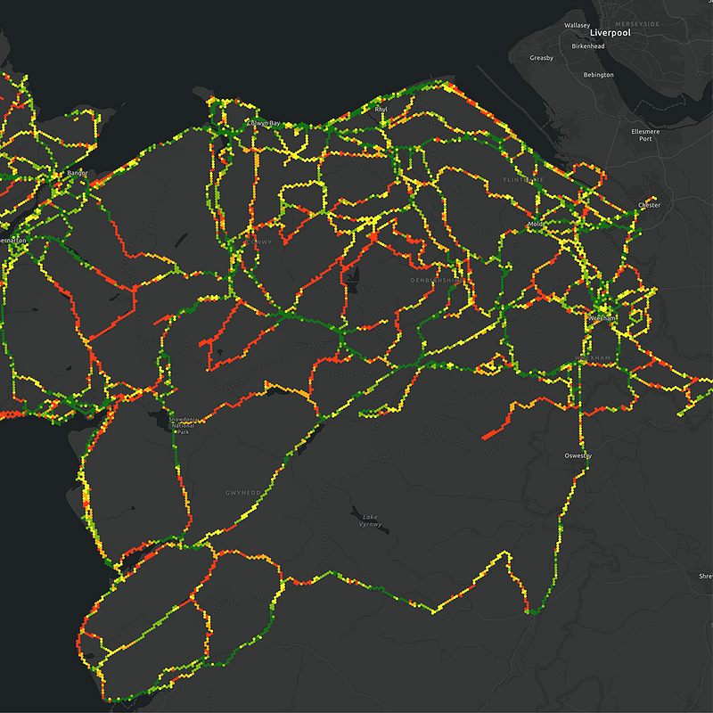 New 4G survey of the main transport routes in North Wales to help